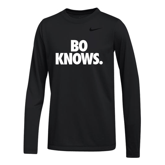 YOUTH NIKE BO KNOWS LEGEND LONG SLEEVE
